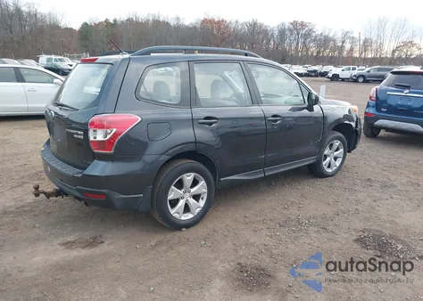 2015 Subaru Forester 2.5I z USA, uszkodzony, nr VIN JF2SJABCXFH561966
